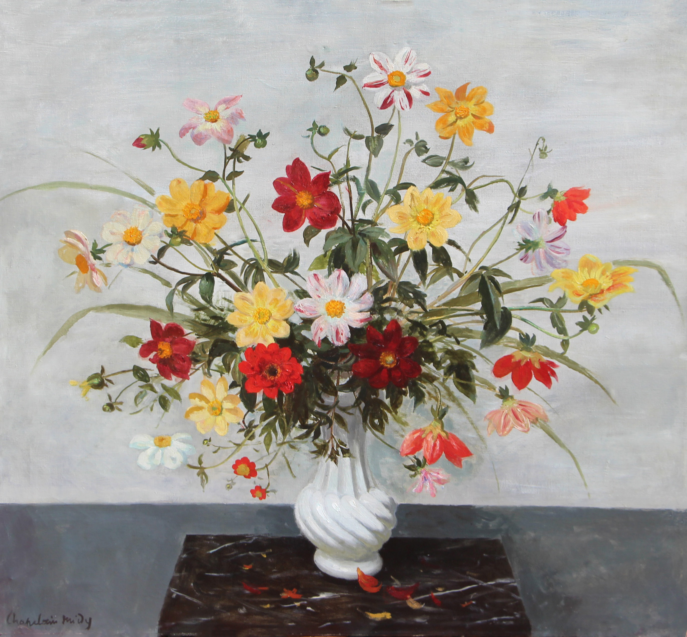 Grand bouquet (circa 1950) - Cliquez sur l'image pour la fermer